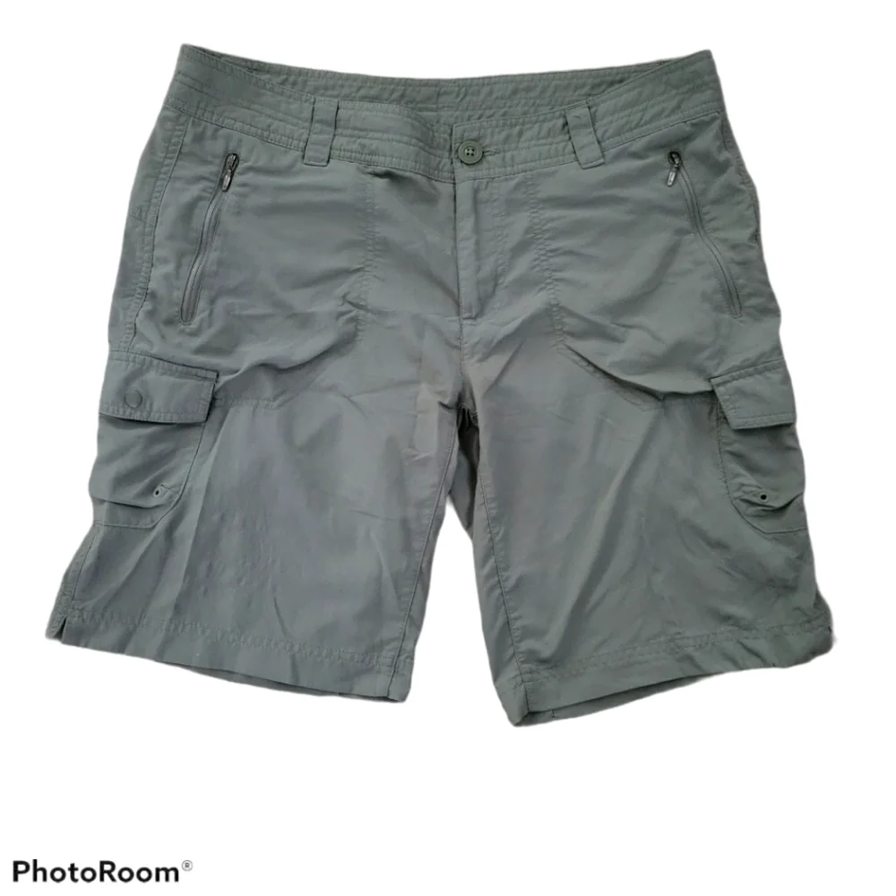 Columbia Olive Green Cargo Shorts 10/12 L